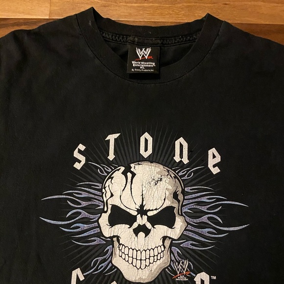 Vintage WWF Stone Cold Steve Austin Unleash Hell T - Picture 3 of 3